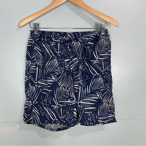 Patagonia‎ Baggies Short Patterned Blue Sz S